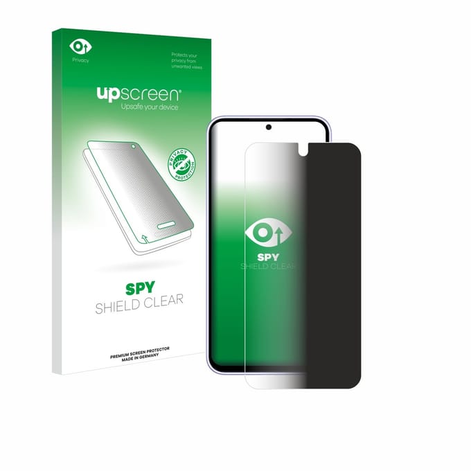 upscreen - privacy screenprotector voor Samsung Galaxy A54 5G Enterprise Edition - Folie Beschermfolie Blauwlichtfilter