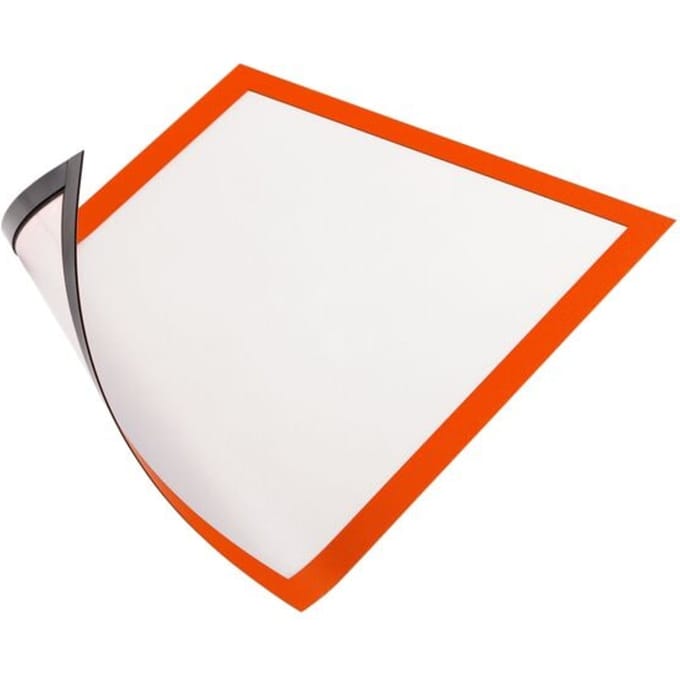 Durable 486909 DURAFRAME MAGNETIC A4 - 4869 Magnetisch frame DIN A4 Oranje (b x h) 238 mm x 324 mm 5 stuk(s)
