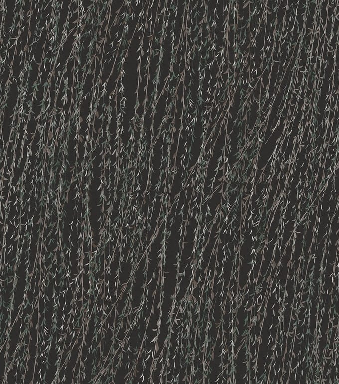 Dutch Wallcoverings - Tapestry Willow Steamside Black - TP422506
