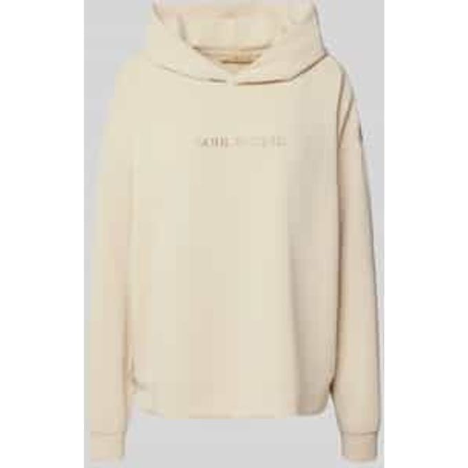 Hoodie met oversized schouders