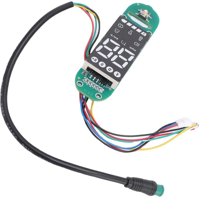 Displaypaneel Geschikt voor Xiaomi 4 Ultra Elektrische Scooter Dashboard Bedieningsscherm Bluetooth Circuitbord black