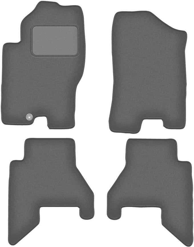 Grafiet automatten voor: Nissan Pathfinder 5-zits (vóór facelift) (2005-2010)
