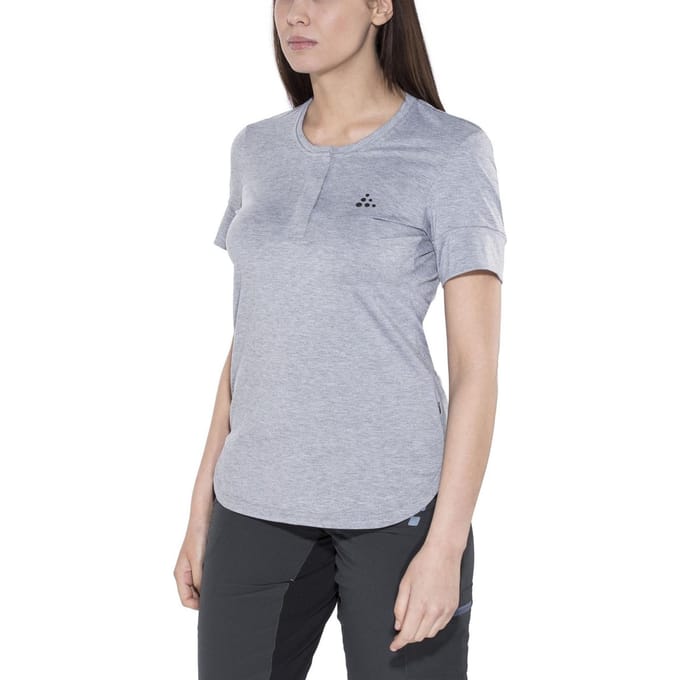Craft Ride Wielrenshirt - Maat M - Dames - grijs