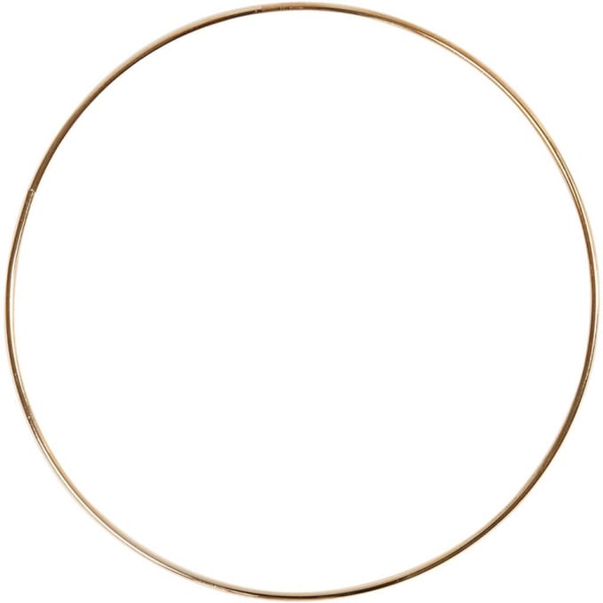 Creativ Company Metaal Wire Ring Goud 20cm