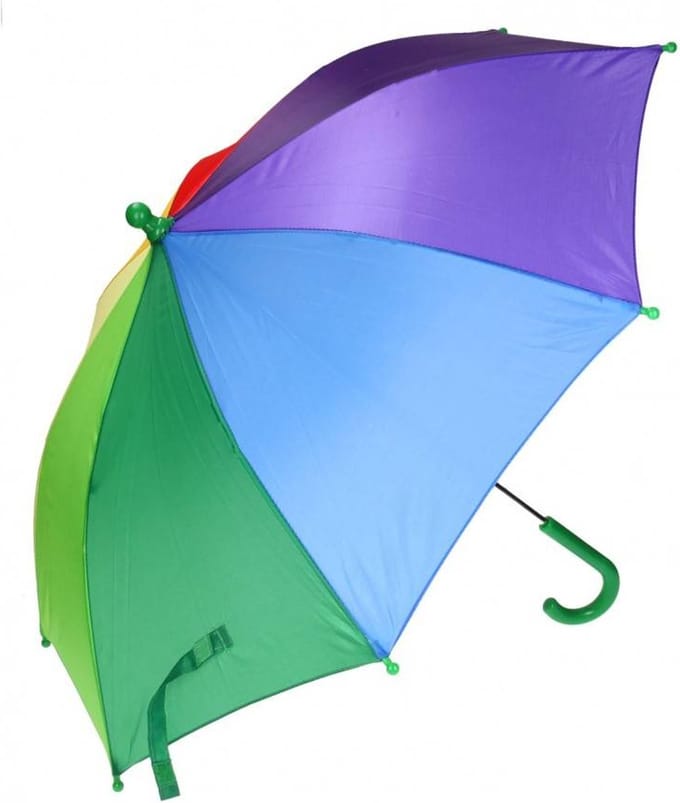 Johntoy Rainbow Umbrella ? 68 cm (Assorted)