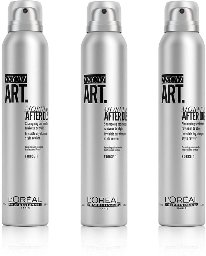 3 x L'Oréal Professionnel Tecni Art Morning After Dust Dry Shampoo