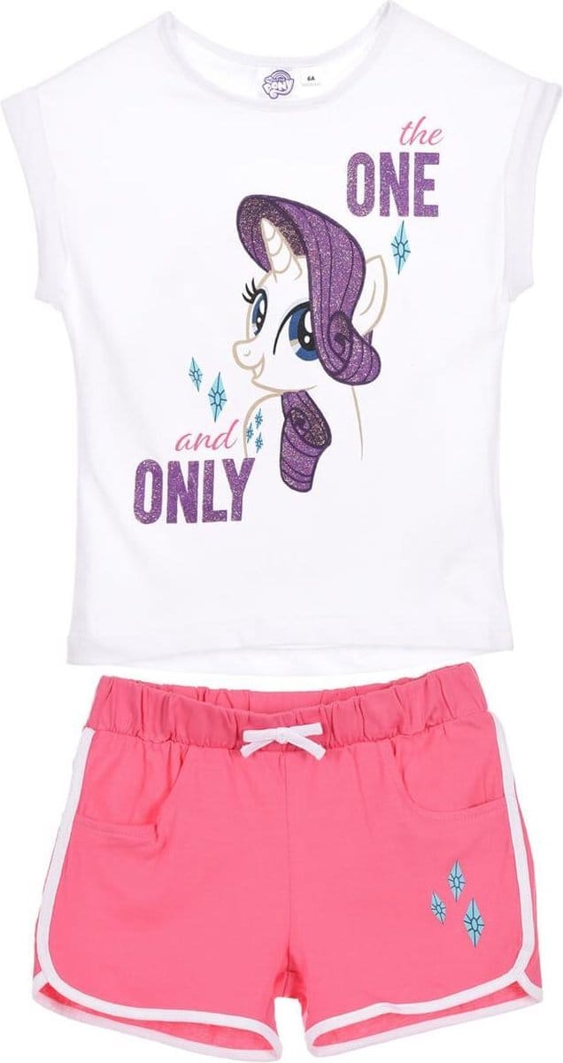 My Little Pony - Pyjama / Shortama - Wit - maat 104 - 4 jaar