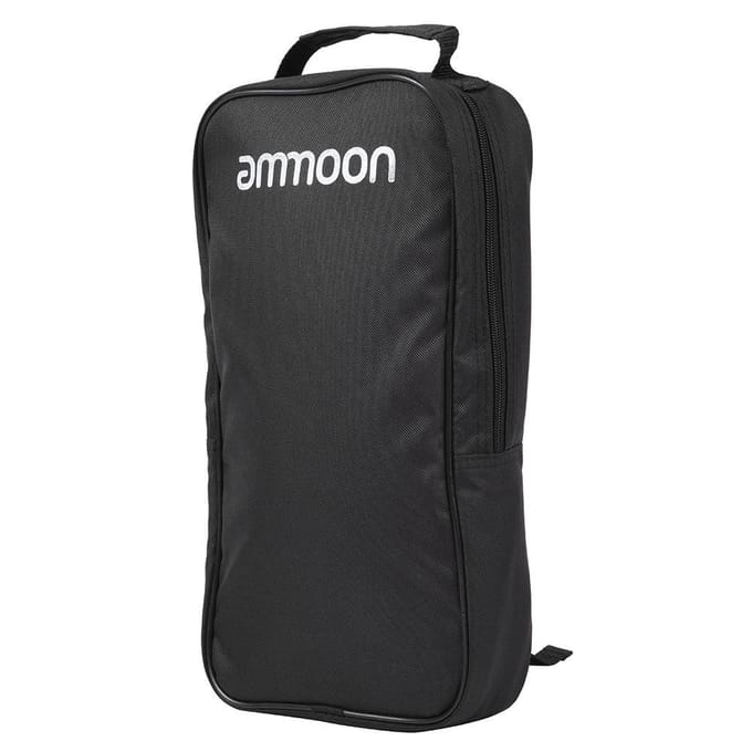Ammoon DB-1 Mini Aluminiumlegering Gitaarpedaalbord met Draagtas Tapes black
