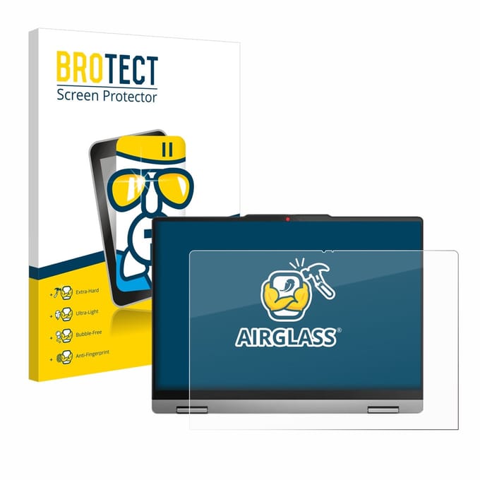 Screenprotector voor Lenovo IdeaPad 5x 2-in-1 Gen 9 14" Beschermglas transparant