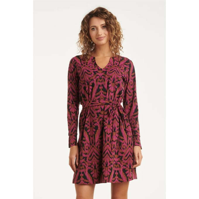Smashed Lemon 25817 – travel jurk met print |