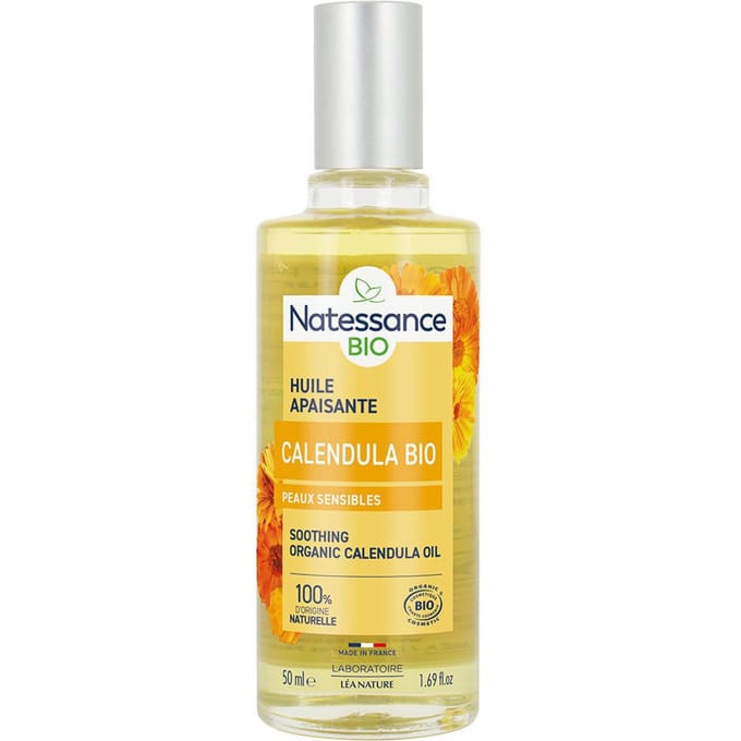 Natessance Calendula Olie Biologisch Gevoelige Huid 50 Etherische olie