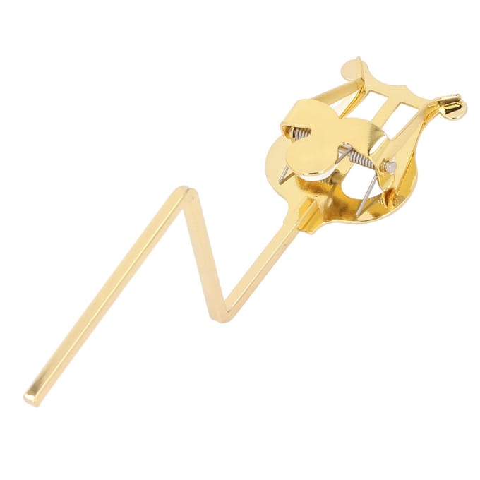 Altsaxofoon Bladmuziek Klem Standaard Sax Lier Klem Houder Legering Draagbaar Gereedschap beige