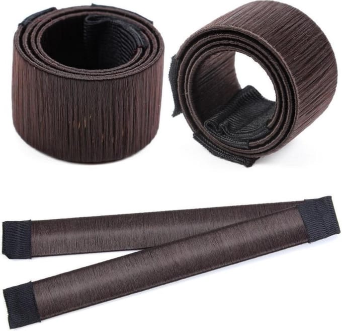 Jumada's - Perfecte knot - Bun maker - Kleur - Kastanjebruin