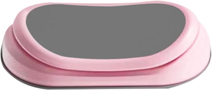 Taille Trainingsapparaat - Draai Oefenbord - Spier Vorming - Stille Werking - 49.5 cm - Roze