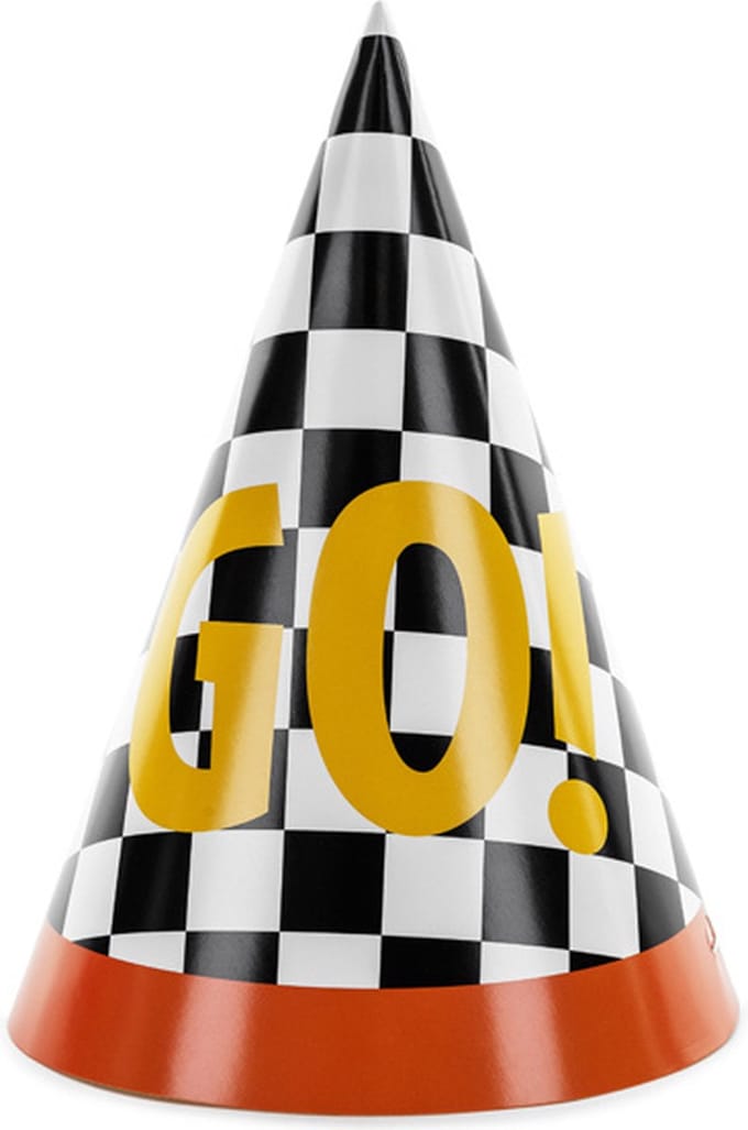 'GO!' Geblokt - 6 stuks