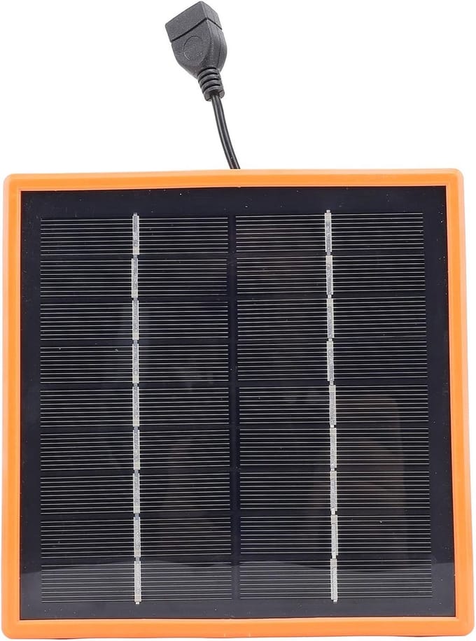 Zonneoplader - Draagbaar Paneel - Buiten Opladen - Hoge Omzetting - 10 Watt - Zwart
