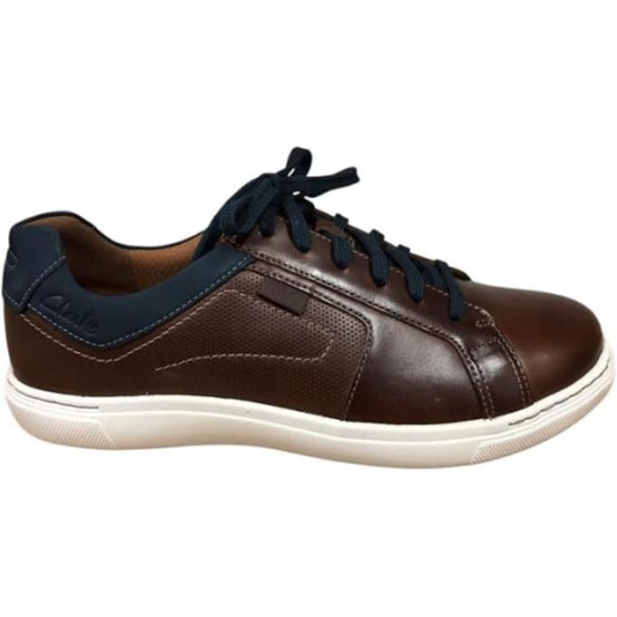 Clarks Sneaker Mapstone Lace Bruin