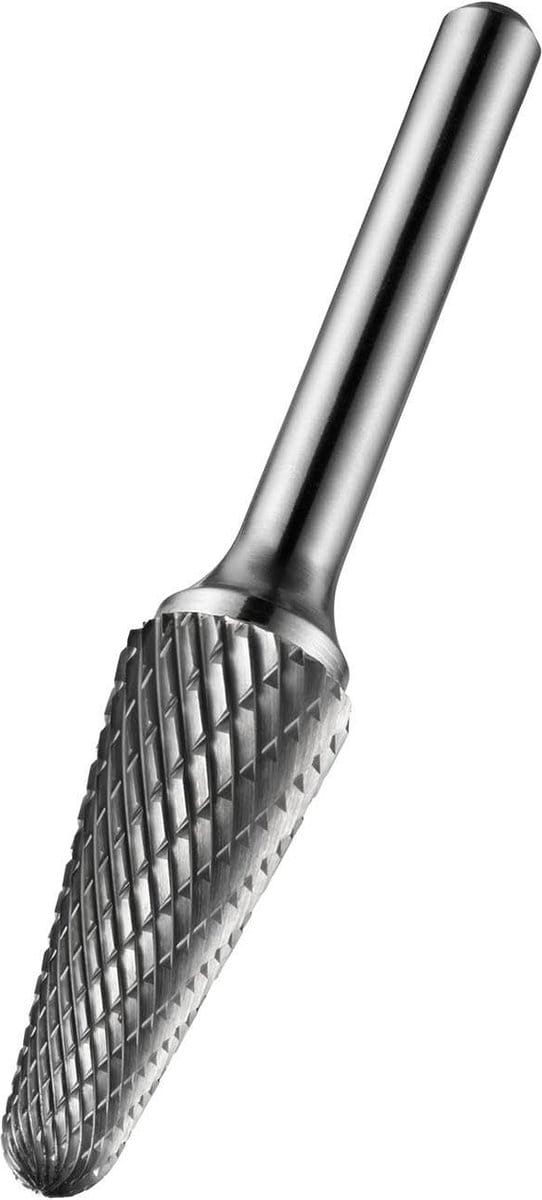 Ball Nosed Cone Rotary Burr voor het bewerken van metaal - 1 stuk