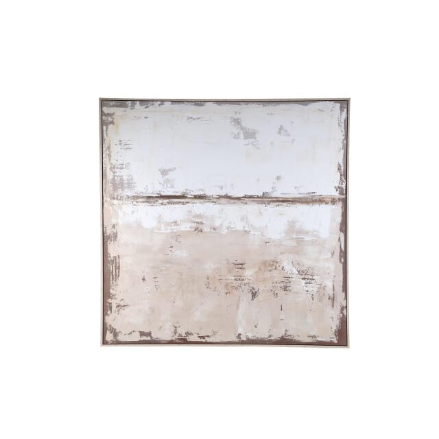 PTMD - Wandpaneel Asante - Beige - 102.5x4.5x102.5cm