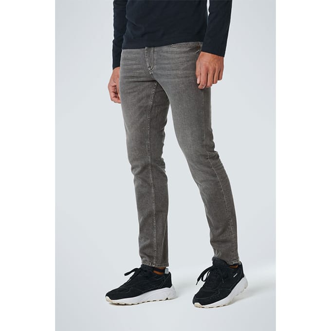 No Excess Denim Regular 711 Grey Stretch Größe: W28L34 | Slim Jeans Outlet | Herren | Grau