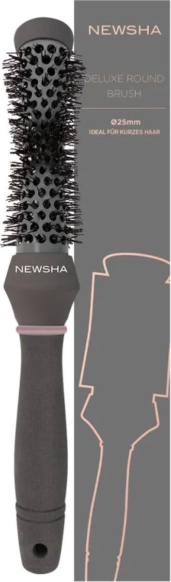 Newsha Deluxe Ronde Borstel 25mm