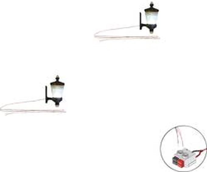 Woodland Scenics N Deurlamp Enkel Kant-en-klaar model WJP5659 2 stuk(s)