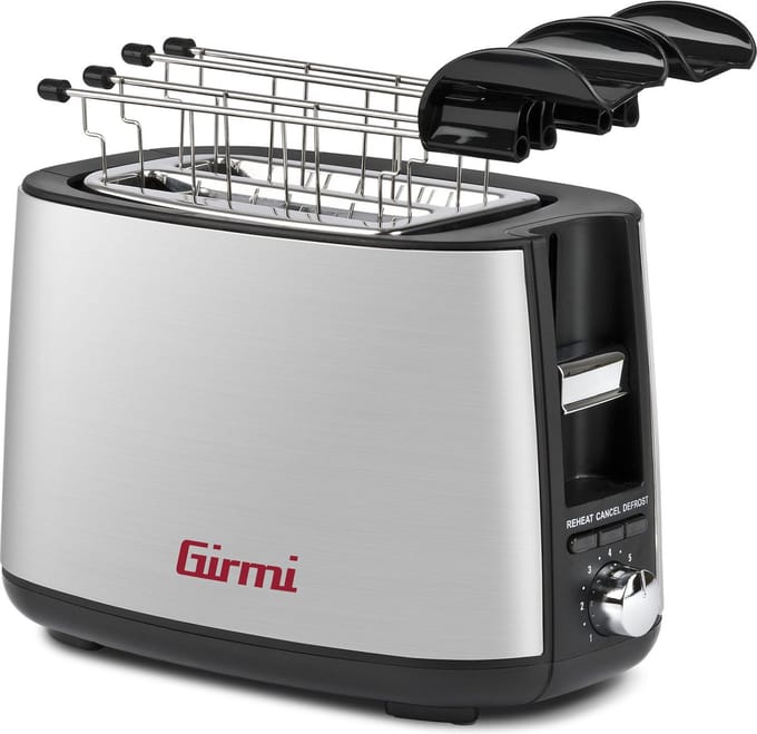Girmi TP54 7 2 snede(n) 750 W Roestvrijstaal