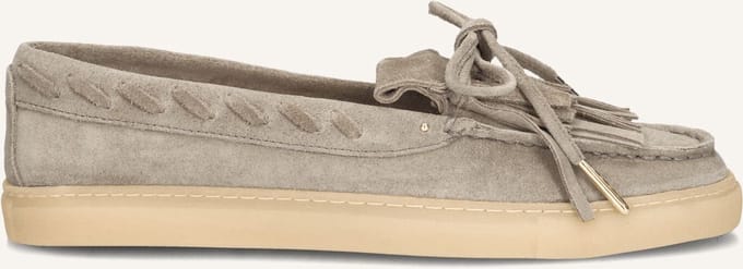AYANA Silk-27 Mocassins Dames - Instappers - Taupe - Maat 41