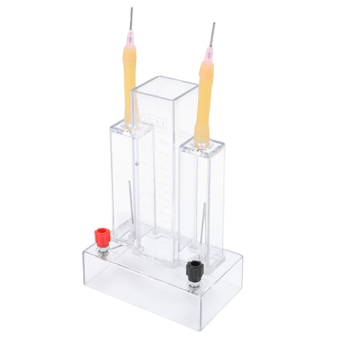PEM Water Elektrolyse Demonstrator Waterstof Zuurstof Generatie Experimenteerkit voor Laboratorium School white