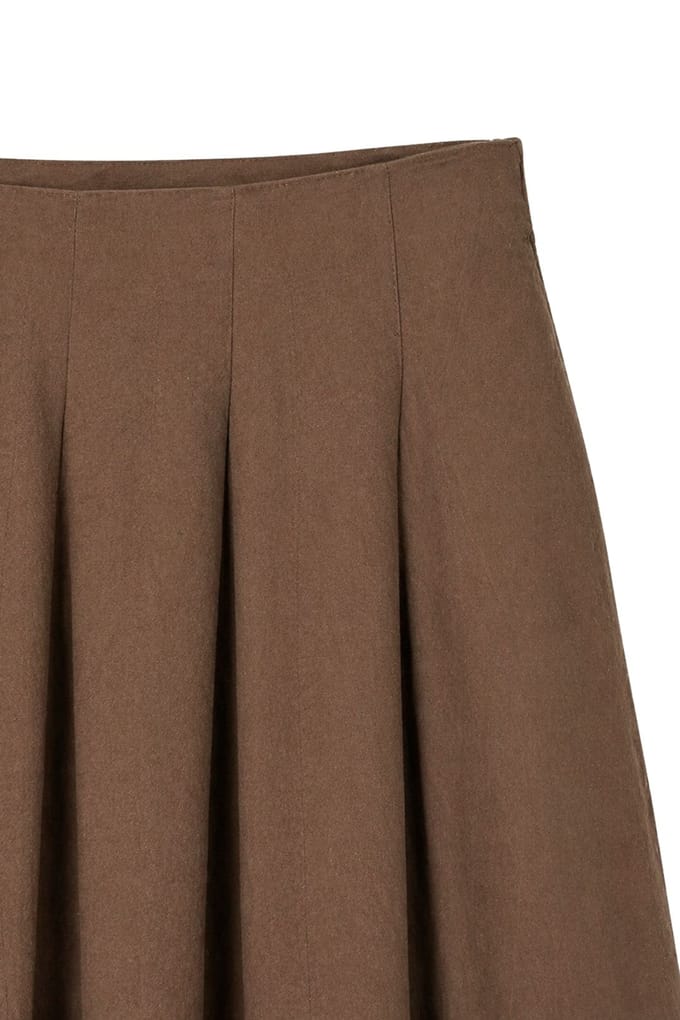 Hoge Taille A-Lijn Midi Rok