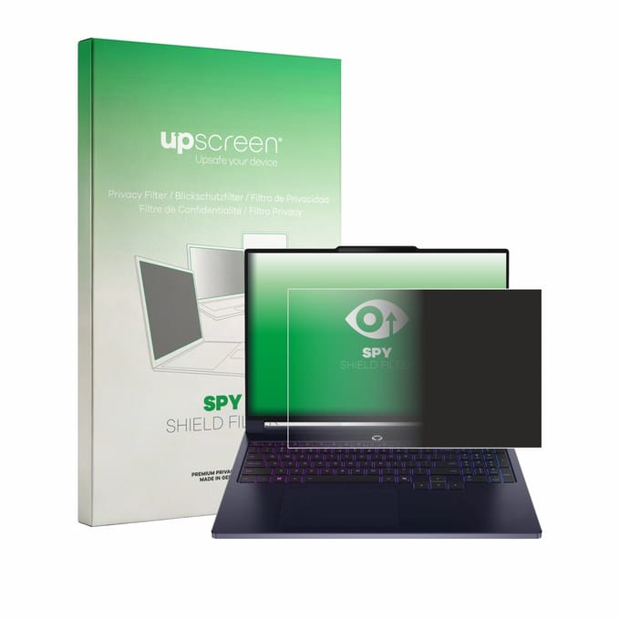 upscreen - privacyscherm voor Lenovo Legion 7a Gen 11 16" - privacy filter screenfilter Blauwlichtfilter