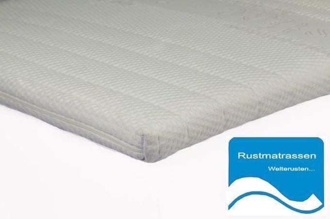 Topdekmatras - Topper - Comfortschuim - 140x200 - wasbaar - anti allergie