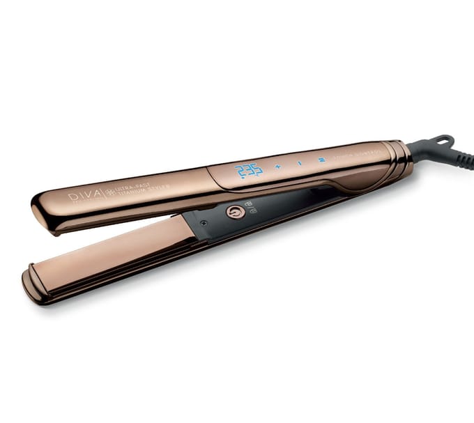 DIVA Pro Ultra Fast Titanium Styler -Rose Gold