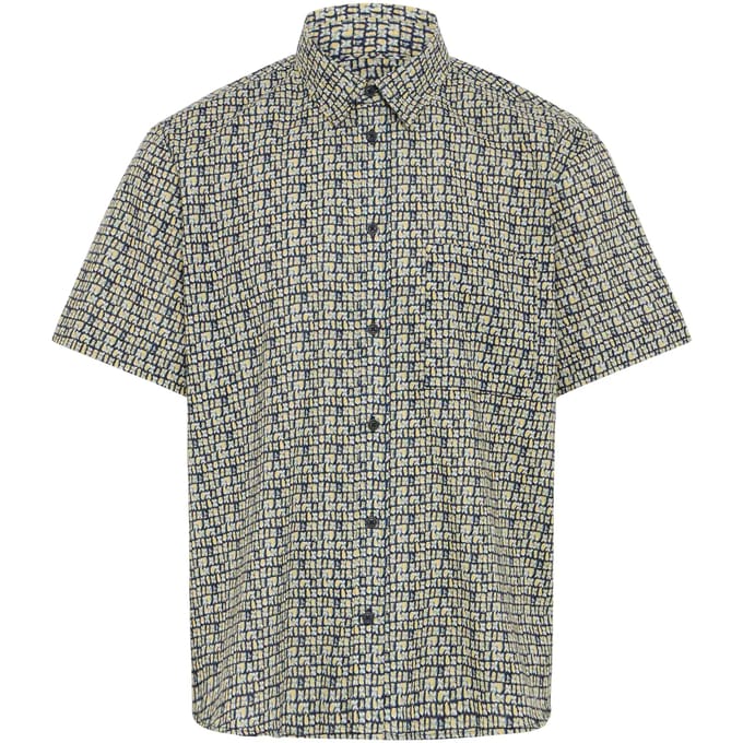 Blend - BHDIMY SLUB S/S PRINT - Heren - Shirts