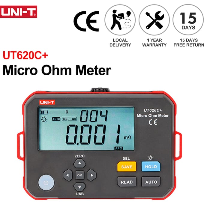 UNI-T Uni-T UT620C+ Digitale micro-ohmmeter