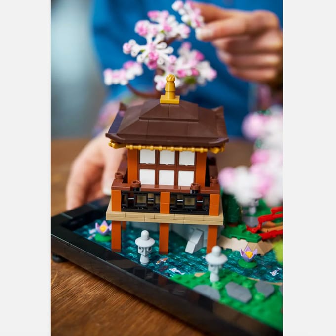 LEGO Icons Rustgevende tuin Botanisch Mindfulness Bouwpakket voor Volwassenen - 10315