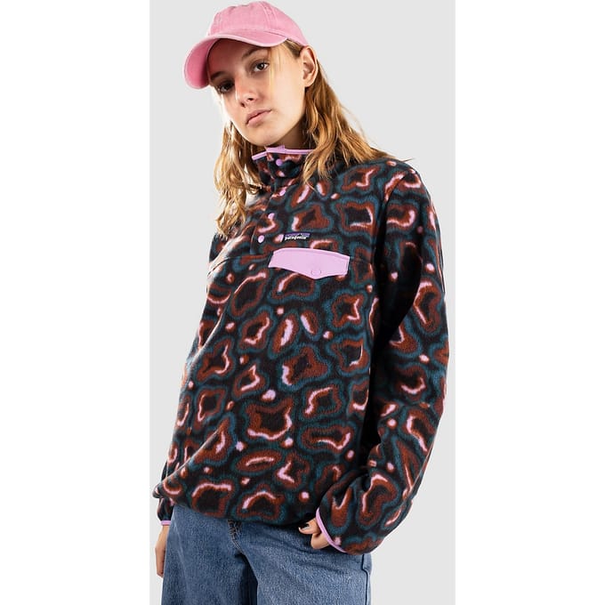 Patagonia LW Synch Snap-T Half-Zip Fleece Trui patroon