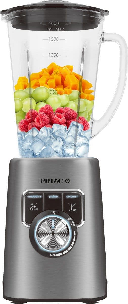 Friac BL1800DI Blender 1200W 1,8L Ice crush functie