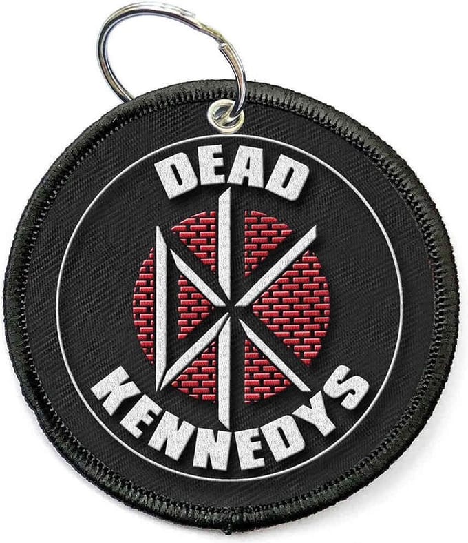 Dead Kennedys - Circle Logo Sleutelhanger - Zwart