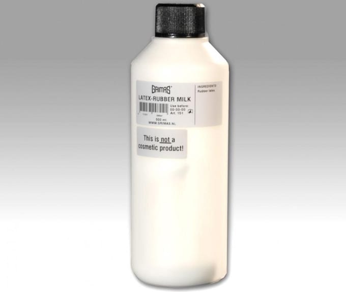 Grimas -Latex-rubber Melk - 500ml