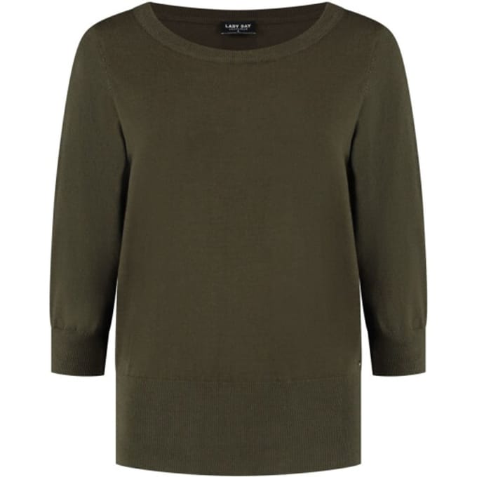 Lady Day Trui Eva L28 601 3474 Deep Forest Dames Maat - M