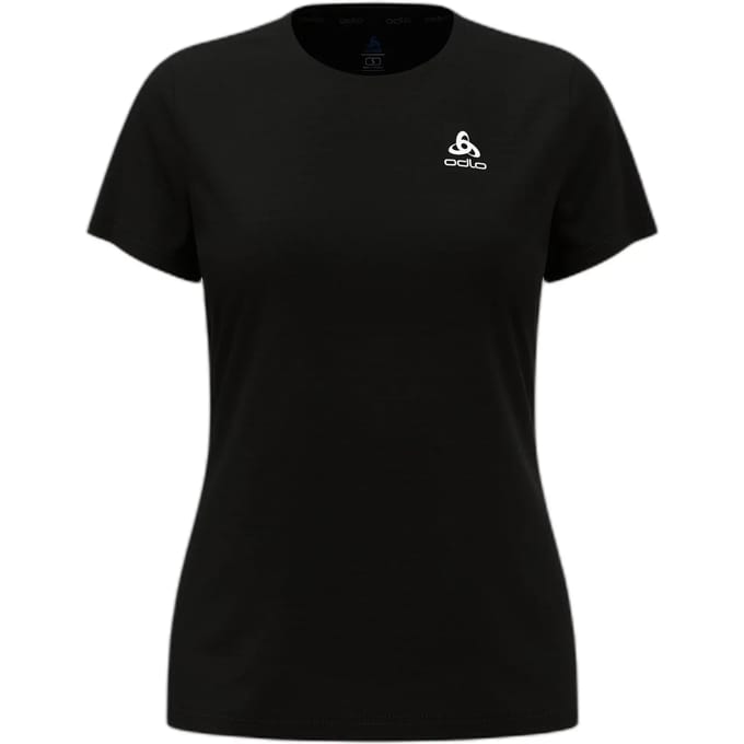Odlo Essential Flyer hardloopshirt - Vrouwen - Zwart - M