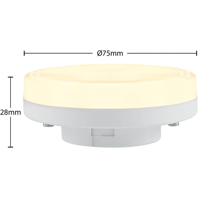 Arcchio LED lamp GX53, 6 W, 3.000 K, Ø 7,5 cm