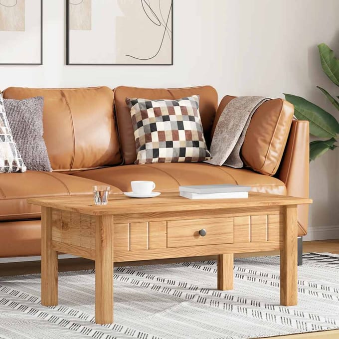 vidaXL - Salontafel - Panama - Range - 100x60x43,5 - cm - massief - grenenhout
