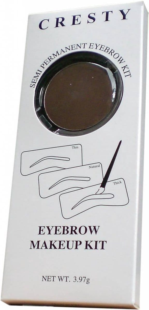 Cresty Wenkbrauwpoeder Dark Brown