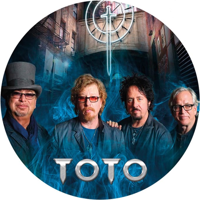 Signs USA - wandbord - dibond - Toto - Rond 20 cm