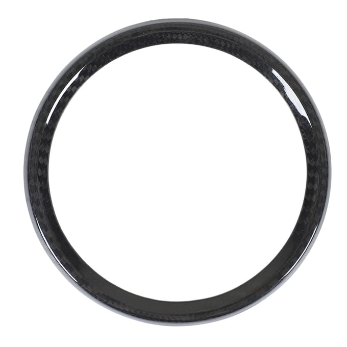 Auto Dashboard Cover Rand Sierring Echte Koolstofvezel Vervanging voor 911 992 black