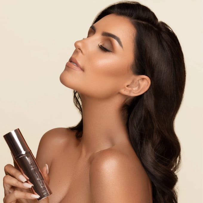 Sosu Face & Body Gold Illuminating Liquid Shimmer Highlight Glans