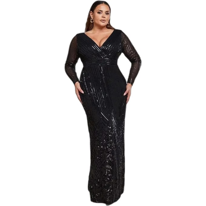 Strakke damesjurk Goddiva Sequin
