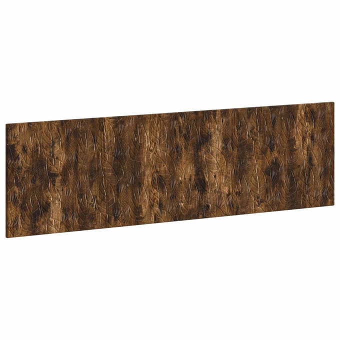 vidaXL - Wandgemonteerd - Hoofdbord - DELFT - Gerookt - eiken - Bewerkt - hout